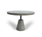 VIG Furniture Modrest Lenado - Modern Grey Concrete End Table VGGR614450