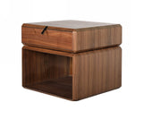 VIG Furniture Modrest Maceo - Modern End Table VGBB-BOX300-WAL