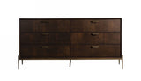 VIG Furniture Modrest Shane - Modern Acacia & Brass Dresser VGNX-MEMPHIS-20180