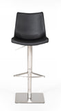 VIG Furniture Modrest Aaron - Modern Black Eco-Leather Bar Stool VGHR5357-GB