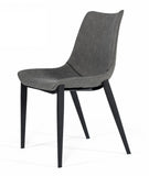 VIG Furniture Modrest Frasier - Modern Grey Eco-Leather Dining Chair (Set of 2 ) VGHR-3501 VGHR-3501