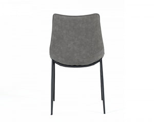 VIG Furniture Modrest Frasier - Modern Grey Eco-Leather Dining Chair (Set of 2 ) VGHR-3501 VGHR-3501