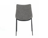 VIG Furniture Modrest Frasier - Modern Grey Eco-Leather Dining Chair (Set of 2 ) VGHR-3501