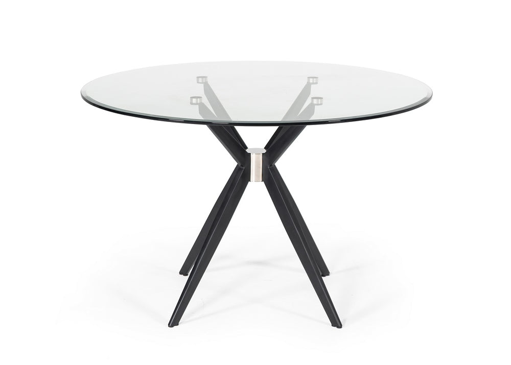 VIG Furniture Modrest Dallas - Modern Black Dining Table  VGHR7038-BLK