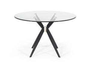 VIG Furniture Modrest Dallas - Modern Black Dining Table  VGHR7038-BLK