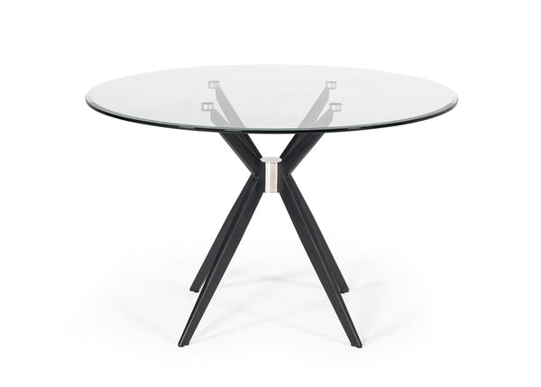 VIG Furniture Modrest Dallas - Modern Black Dining Table  VGHR7038-BLK
