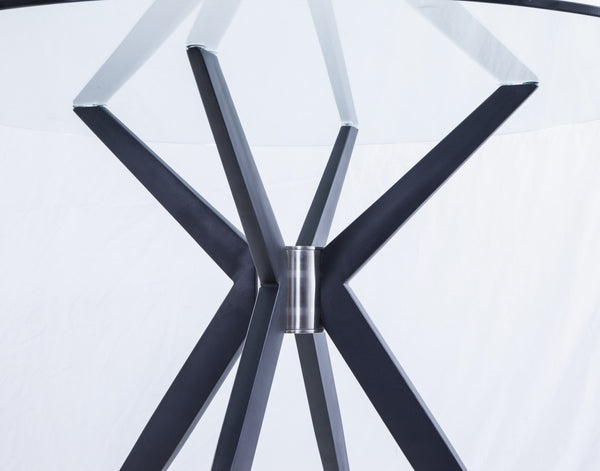 VIG Furniture Modrest Dallas - Modern Black Dining Table  VGHR7038-BLK