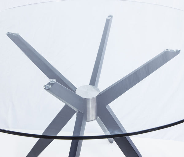 VIG Furniture Modrest Dallas - Modern Black Dining Table  VGHR7038-BLK