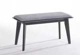 Modrest Lillian - Modern Grey Bench