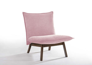 VIG Furniture Modrest Gardner - Modern Pink Accent Chair VGMA-MI-734-1