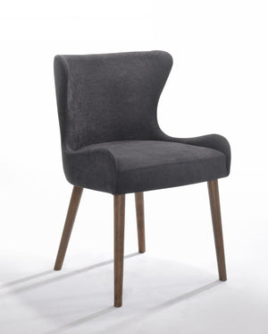VIG Furniture Modrest Jacob - Modern Black Dining Chair (Set of 2) VGMA-MI-708-CH