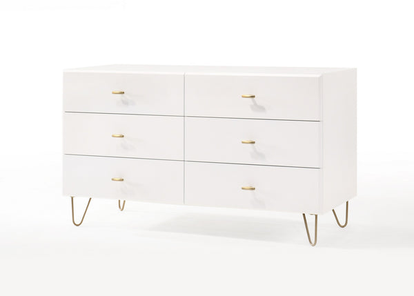 VIG Furniture Modrest Bryan - Modern White Dresser VGMABR-82-WHT-DRS