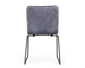VIG Furniture Modrest Yannis - Modern Grey Fabric Dining Chair (Set of 2) VGMAMI-913-GRAY