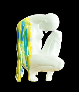 VIG Furniture Modrest Modern Colorful Kneeling Sculpture VGTHDL-0355