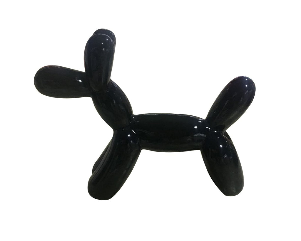 VIG Furniture Modrest Modern Black Balloon Dog Sculpture VGTHSZ-0766-BLK