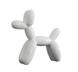 VIG Furniture Modrest Modern White Large Balloon Dog Sculpture VGTHSZ-0753-WHT