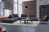 VIG Furniture Divani Casa Nolden - Modern Black Fabric Modular Sectional Sofa VGKNK8542-BLK