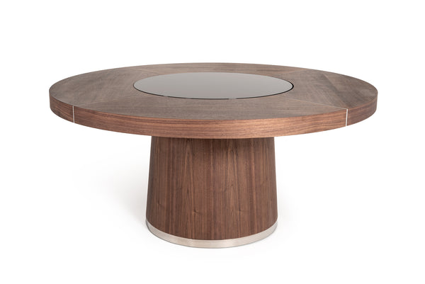 VIG Furniture Modrest Houston - Round Modern Dining Table VGHB850T-WAL