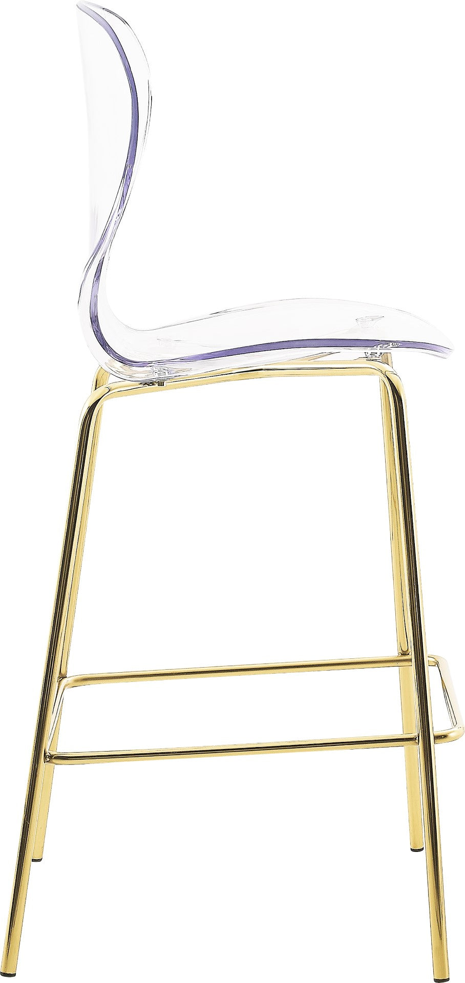 Clarion Lucite Polycarbonate Stool Set of 2