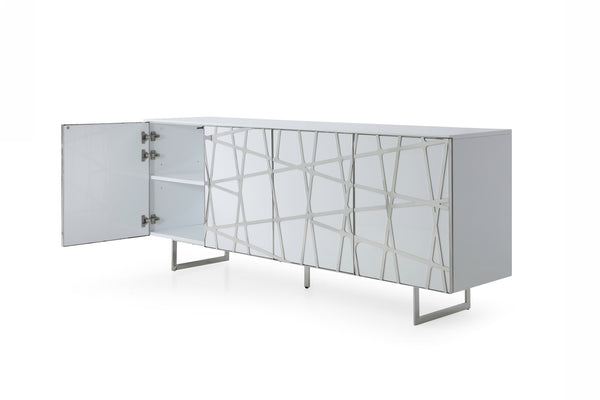 VIG Furniture Modrest Kilson - Modern White Buffet VGVCG1819-WHT