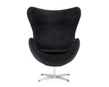 VIG Furniture Modrest Lenmar - Modern Black Fabric Accent Chair  VGBNEC-025-BLK
