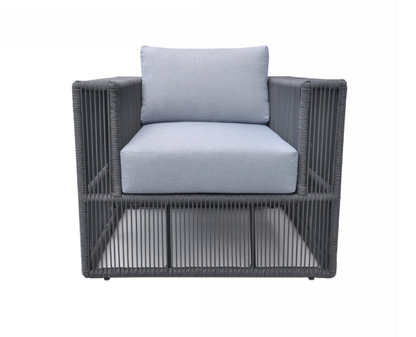 VIG Furniture Renava Whimsy - Modern Outdoor Light Grey & Dark Grey Sofa Set VGGE-MARGE