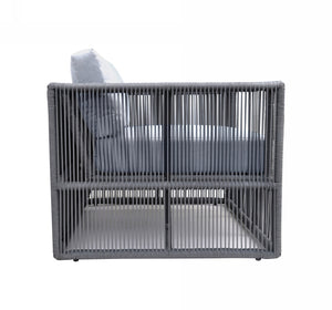 VIG Furniture Renava Whimsy - Modern Outdoor Light Grey & Dark Grey Sofa Set VGGE-MARGE