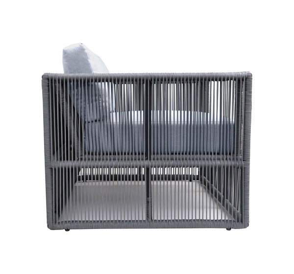 VIG Furniture Renava Whimsy - Modern Outdoor Light Grey & Dark Grey Sofa Set VGGE-MARGE