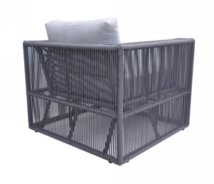 VIG Furniture Renava Whimsy - Modern Outdoor Light Grey & Dark Grey Sofa Set VGGE-MARGE