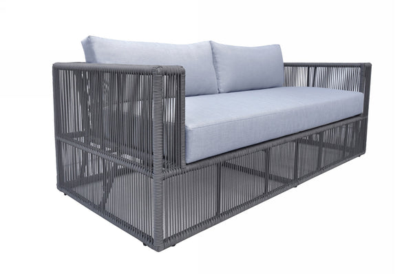 VIG Furniture Renava Whimsy - Modern Outdoor Light Grey & Dark Grey Sofa Set VGGE-MARGE