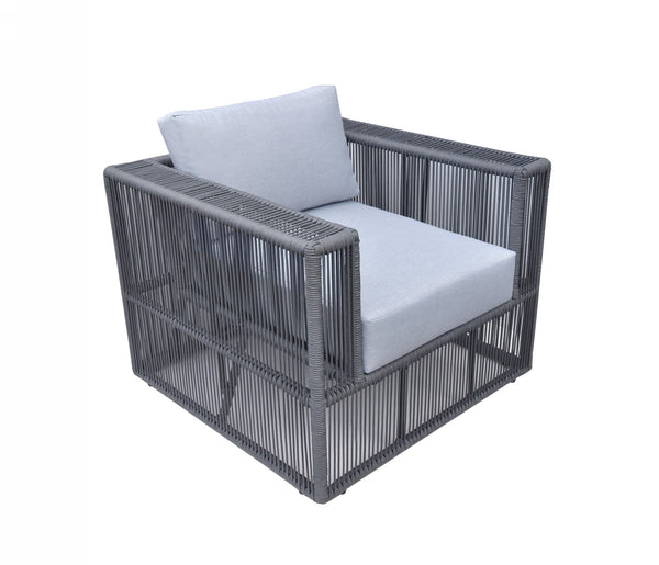 VIG Furniture Renava Whimsy - Modern Outdoor Light Grey & Dark Grey Sofa Set VGGE-MARGE