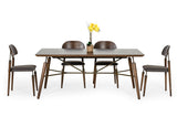 VIG Furniture Modrest Sebring - Mid-Century Modern Acacia Dining Table  VGWH184020302