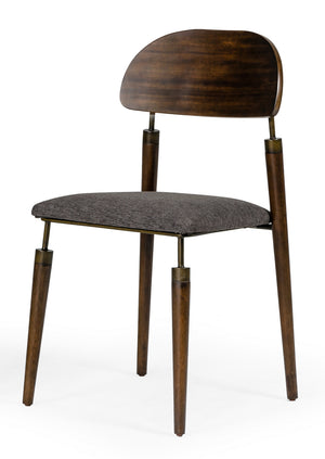 VIG Furniture Modrest Sebring - Mid-Century Modern Acacia Dining Chair (Set of 2) VGWH184090601