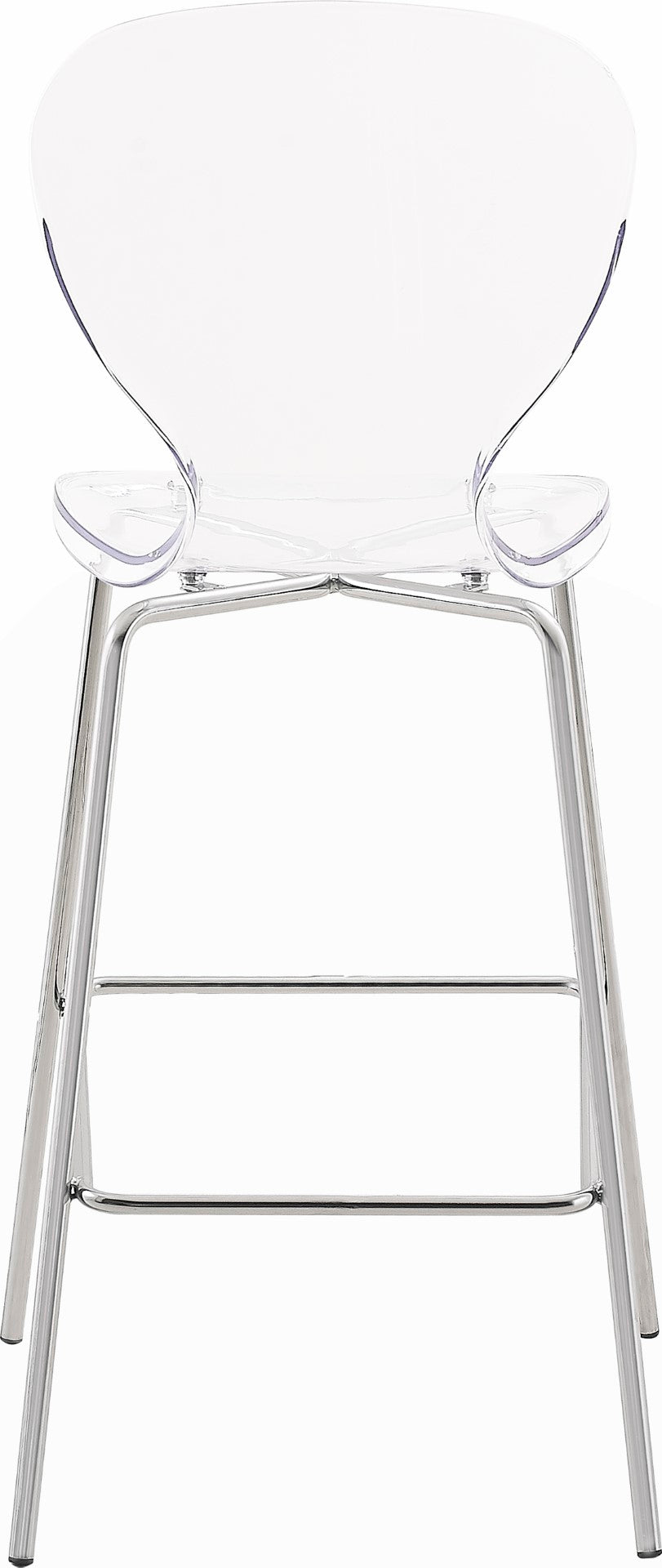 Clarion Lucite Polycarbonate Stool Set of 2 - Thumbnail 5