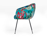 VIG Furniture Modrest Roxann - Contemporary Floral Velvet Dining Chair VGEUMC-9292CH-A