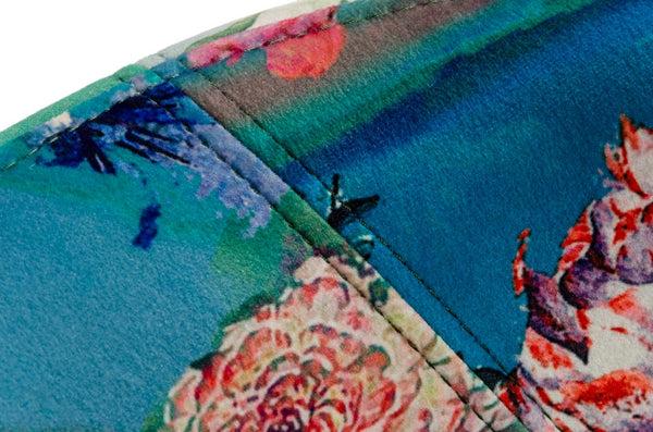 VIG Furniture Modrest Roxann - Contemporary Floral Velvet Dining Chair VGEUMC-9292CH-A