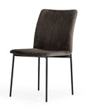 VIG Furniture Modrest Maggie - Modern Black and Brown Dining Chair (Set of 2) VGDWJ10045
