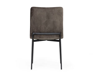 VIG Furniture Modrest Maggie - Modern Black and Brown Dining Chair (Set of 2) VGDWJ10045