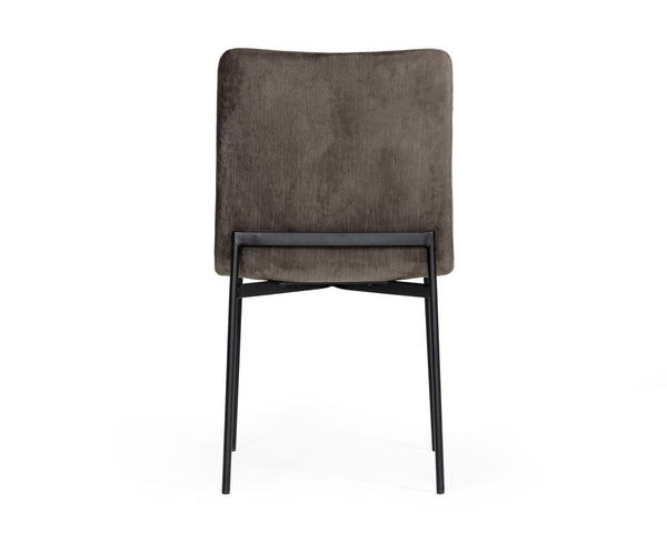 VIG Furniture Modrest Maggie - Modern Black and Brown Dining Chair (Set of 2) VGDWJ10045