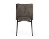 VIG Furniture Modrest Maggie - Modern Black and Brown Dining Chair (Set of 2) VGDWJ10045