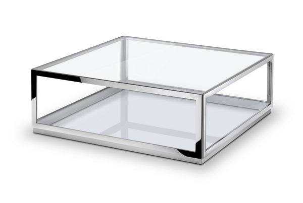 VIG Furniture Modrest Weller - Modern Stainless Steel Coffee Table  VGHB343E