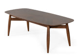 VIG Furniture Modrest Ackley - Modern Walnut Rectangular Dining Table VGMAMIT-8117