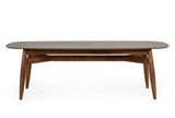 VIG Furniture Modrest Ackley - Modern Walnut Rectangular Dining Table VGMAMIT-8117