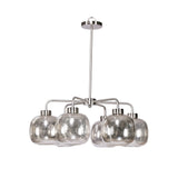 Contemporary Glass Chandelier5 Lights