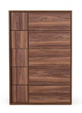 Nova Domus Asus - Italian Modern Walnut Chest