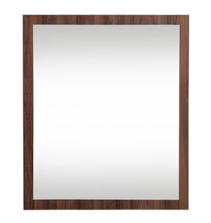 VIG Furniture Nova Domus Asus - Italian Modern Walnut Mirror VGACASUS-MIR-WAL