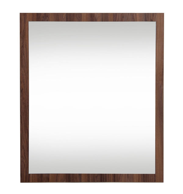 VIG Furniture Nova Domus Asus - Italian Modern Walnut Mirror VGACASUS-MIR-WAL