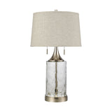 Tribeca 27'' High 2-Light Table Lamp - Clear
