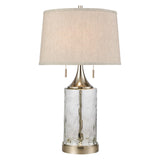 Tribeca 27'' High 2-Light Table Lamp - Clear