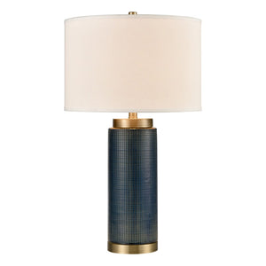 Concettas 28'' High 1-Light Table Lamp - Navy